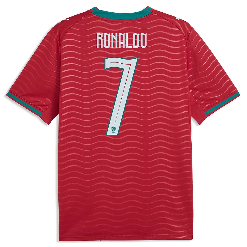 Men's Puma Cristiano Ronaldo Red Portugal National Team 2026 Home Replica Jersey