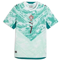 Men's Puma Cristiano Ronaldo White Portugal National Team 2026 Away On-Field Authentic Jersey