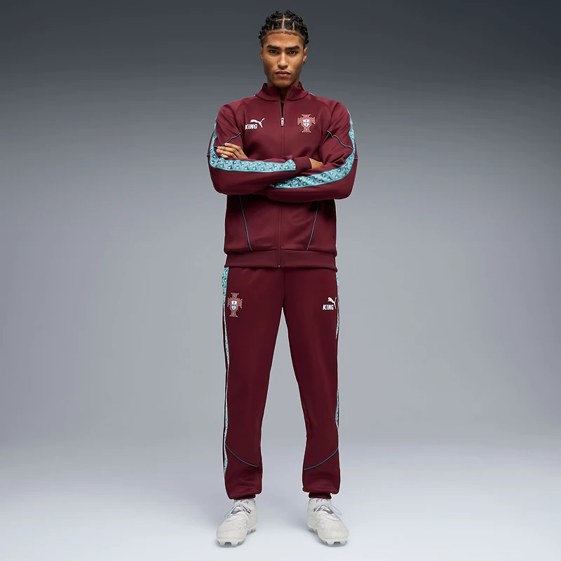 Men's Puma Maroon Portugal National Team King Anthem Pants