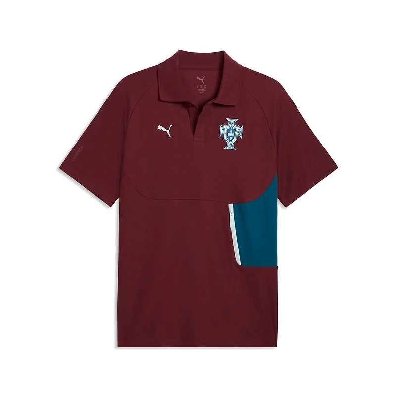 Men's Puma Maroon Portugal National Team PumaTech Polo