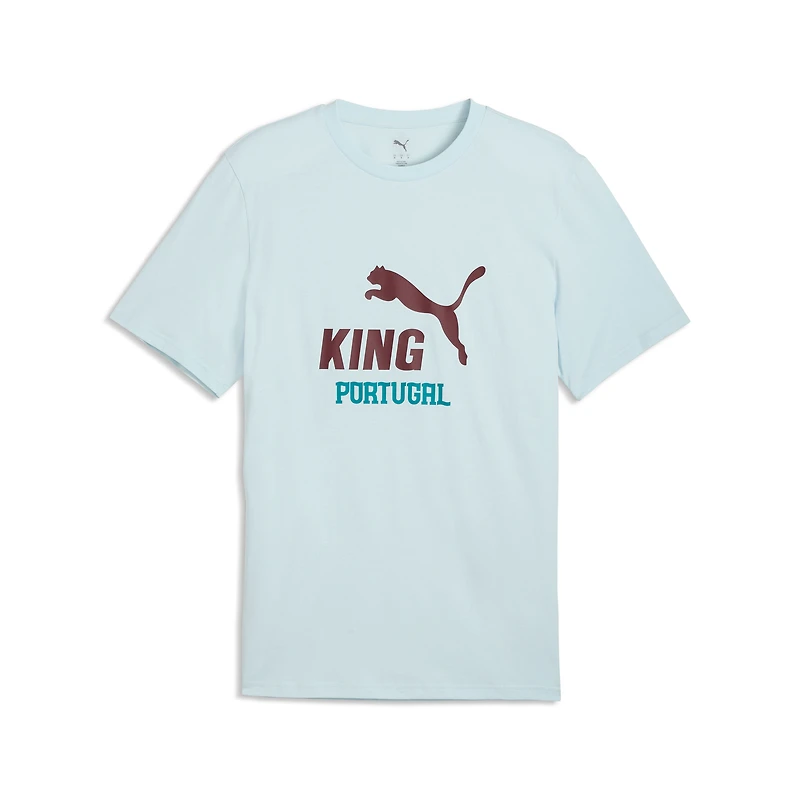 T-shirt homme Puma Menthe Portugal National Team King Logo