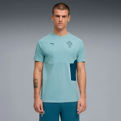 T-shirt Puma Mint de l'équipe nationale du Portugal pour homme, avec poche PumaTech.
