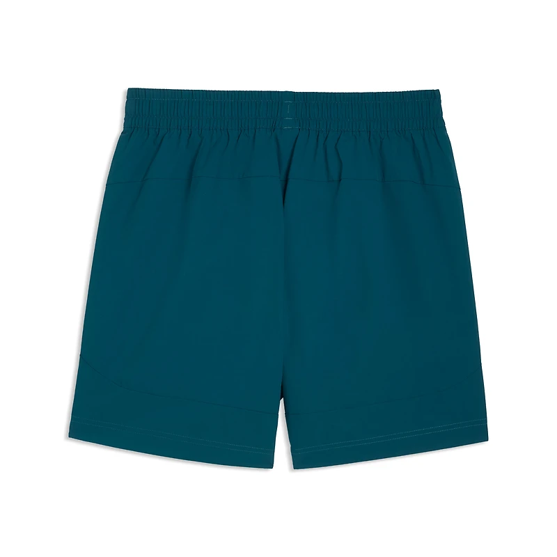 Short tissé décontracté PumaTech bleu marine de l'équipe nationale du Portugal pour homme