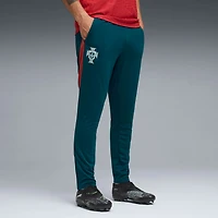 Pantalon d'entraînement Puma bleu marine de l'équipe nationale du Portugal pour homme