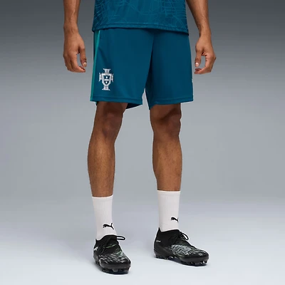 Short d'entraînement Puma bleu marine de l'équipe nationale du Portugal pour homme