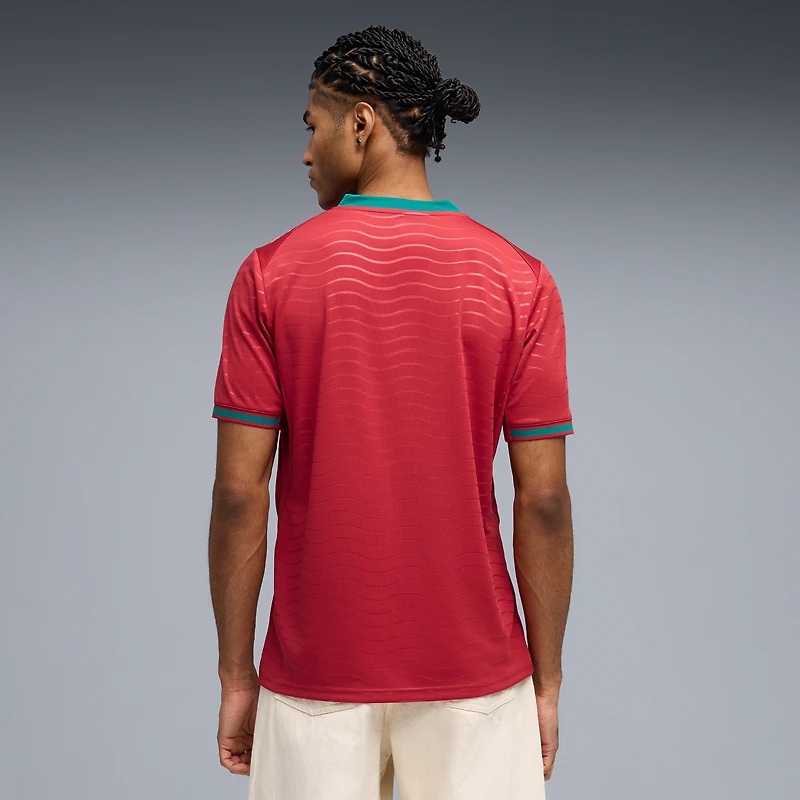 Maillot réplique domicile Puma rouge de l'équipe nationale du Portugal 2026 pour homme