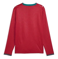 Men's Puma Red Portugal National Team 2026 Home Replica Long Sleeve Jersey