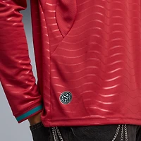 Maillot domicile réplique manches longues Puma rouge de l'équipe nationale du Portugal 2026 pour homme