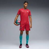 Short réplique Puma rouge de l'équipe nationale du Portugal 2026 pour homme