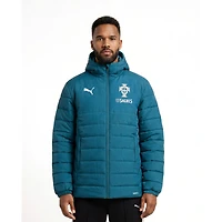 Men's Puma Teal Portugal National Team PumaTech Full-Zip Hooded Jacket