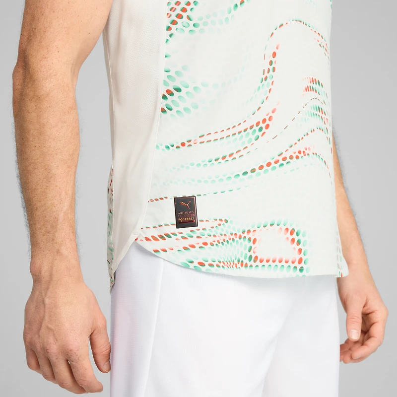 Men's Puma  White Portugal National Team 2025 Away Authentic Jersey