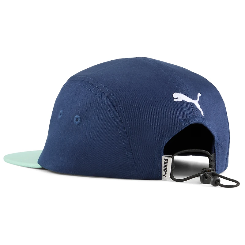 Casquette ajustable unisexe Puma bleu marine/menthe pour supporter de l'équipe nationale du Portugal