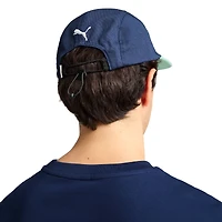 Casquette ajustable unisexe Puma bleu marine/menthe pour supporter de l'équipe nationale du Portugal