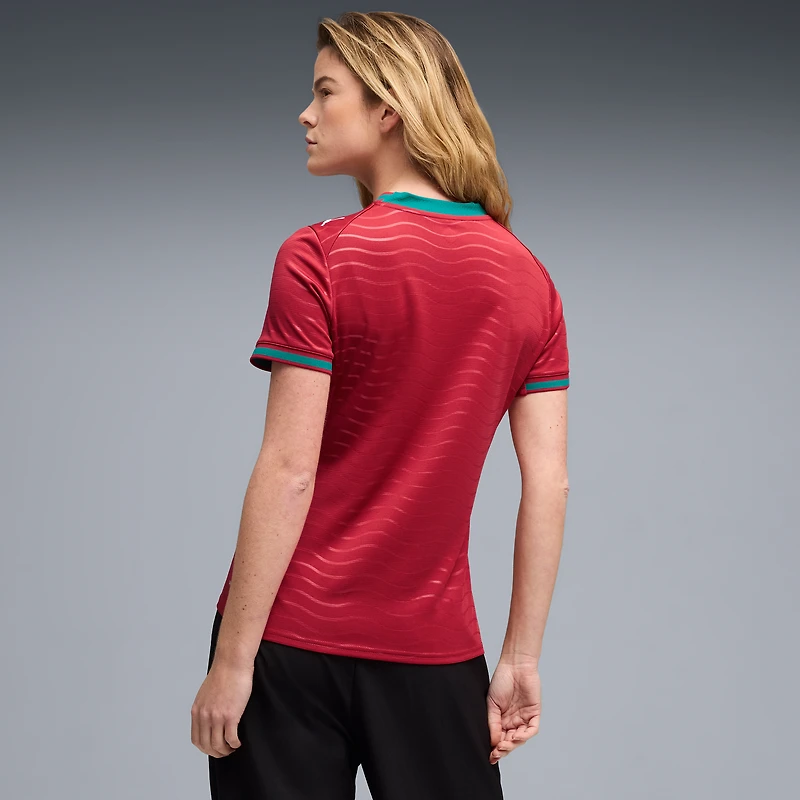 Women's Puma Red Portugal National Team 2026 Home Replica Jersey