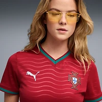 Maillot domicile réplique Puma rouge de l'équipe nationale du Portugal pour femmes (2026)