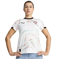 Women's Puma White Portugal National Team 2025 Away Replica Jersey
