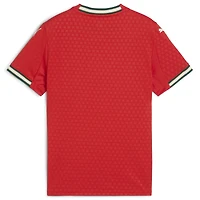 Youth Puma Red Portugal National Team 2025 Home Replica Jersey