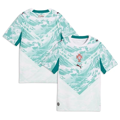 Maillot réplique extérieur blanc Puma pour jeunes de l'équipe nationale du Portugal 2026