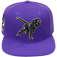 Casquette snapback violette Prairie View A&M Panthers pour homme avec logo de mascotte Pro Standard