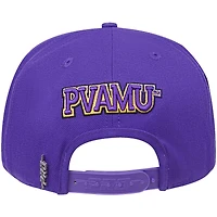 Casquette snapback violette Prairie View A&M Panthers pour homme avec logo de mascotte Pro Standard