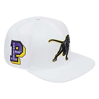 Casquette snapback en laine pour homme Pro Standard Prairie View A&M Panthers Mascot White
