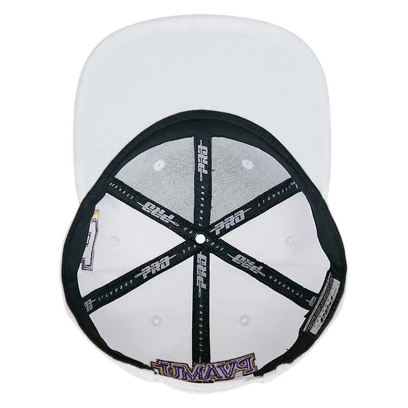 Casquette snapback en laine pour homme Pro Standard Prairie View A&M Panthers Mascot White