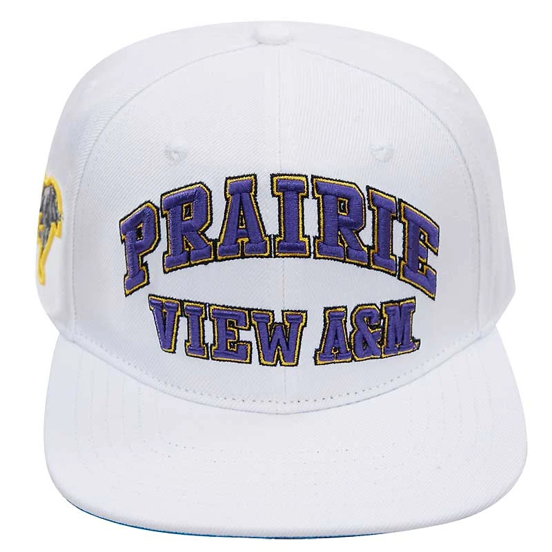 Casquette snapback en laine Pro Standard White Prairie View A&M Panthers pour homme