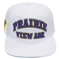 Casquette snapback en laine Pro Standard White Prairie View A&M Panthers pour homme