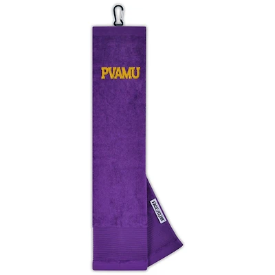 Serviette de golf brodée WinCraft Prairie View A&M Panthers Tri-Fold Club