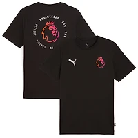 Men's Puma  Black Premier League Logo T-Shirt