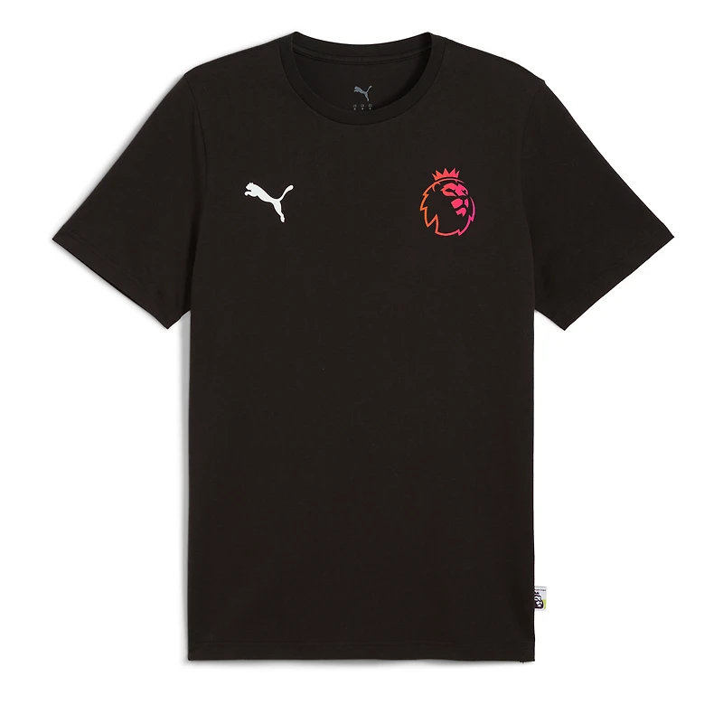 Men's Puma  Black Premier League Logo T-Shirt