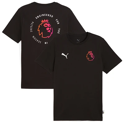Men's Puma  Black Premier League Logo T-Shirt