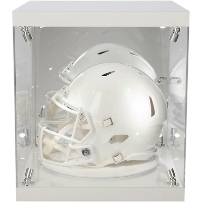 Vitrine de présentation de casque pleine grandeur à éclairage LED rotatif de qualité supérieure