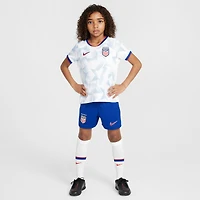 Maillot de stade Nike blanc USWNT 2025 pour enfant d'âge préscolaire
