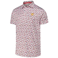 Men's Navy Barstool Golf x Presidents Cup Regional Printed Polo