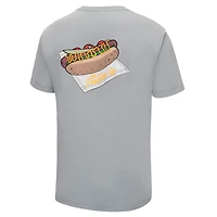 T-shirt FootJoy pour homme, gris chiné, Presidents Cup 2026, motif chien de Chicago