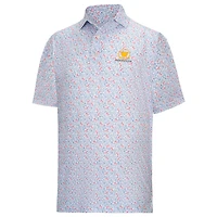 Polo FootJoy pour homme, blanc, Presidents Cup 2026, ProDry Chicago Dog Print Lisle