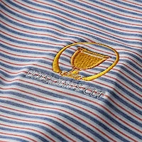 Men's Peter Millar  Blue Presidents Cup Team USA Owens Performance Jersey Polo