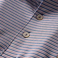 Men's Peter Millar  Blue Presidents Cup Team USA Owens Performance Jersey Polo