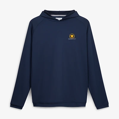 Men's Peter Millar  Navy Presidents Cup Team USA Pine Performance Raglan Hoodie