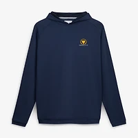 Men's Peter Millar  Navy Presidents Cup Team USA Pine Performance Raglan Hoodie
