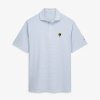 Men's Peter Millar  White Presidents Cup International Team Harrington Performance Jersey Polo