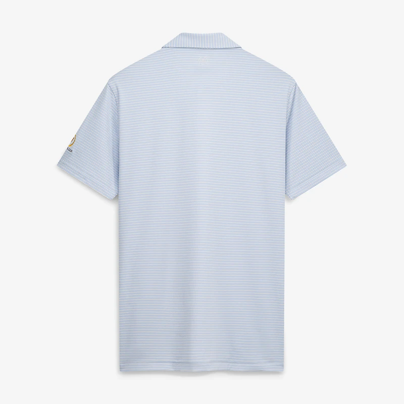 Men's Peter Millar  White Presidents Cup International Team Harrington Performance Jersey Polo