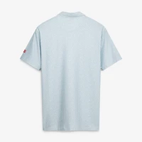 Men's Peter Millar  White Presidents Cup Team USA Flock Performance Jersey Polo