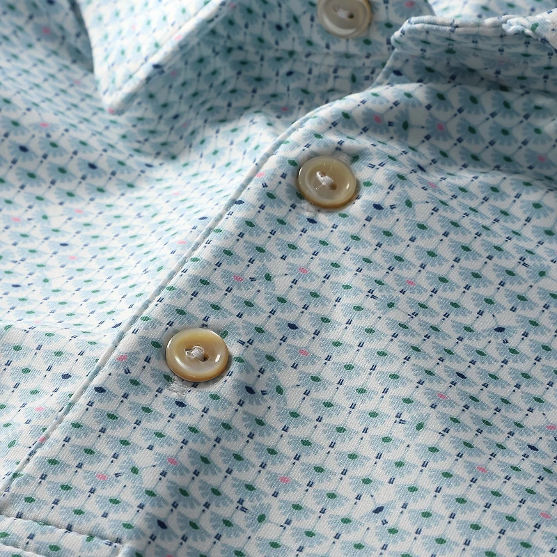 Men's Peter Millar  White Presidents Cup Team USA Flock Performance Jersey Polo