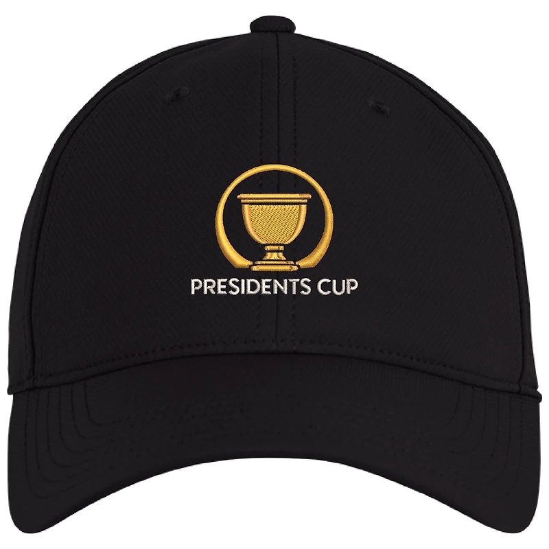 Unisex Ahead Black Presidents Cup Frio Adjustable Hat