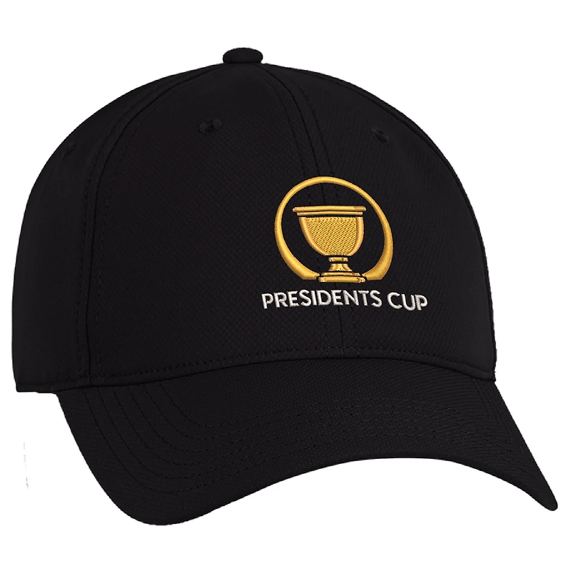 Unisex Ahead Black Presidents Cup Frio Adjustable Hat