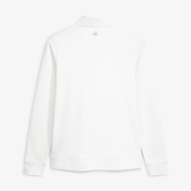 Women's Peter Millar White Presidents Cup Perth Performance Quarter-Zip Pullover