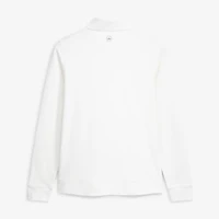 Women's Peter Millar  White Presidents Cup Perth Performance Quarter-Zip Pullover