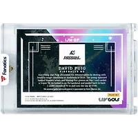 Carte David Puig LIV Golf 2025 Panini Impeccable Prime Impeccable Jumbo Cap Squatchee Relic #IJM-DP #2/2